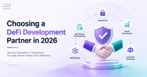 DeFi development company for secure blockchain and smart contract development